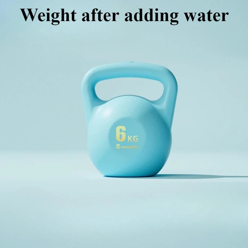 2-8KG Soft Water-filled Kettlebells Home Fitness Weight-bearing Kettlebell Sport Yoga Hip Deep Squat Weight Loss Exercise Equip