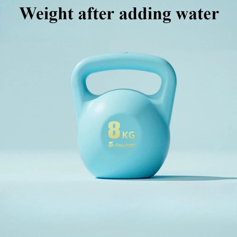 2-8KG Soft Water-filled Kettlebells Home Fitness Weight-bearing Kettlebell Sport Yoga Hip Deep Squat Weight Loss Exercise Equip