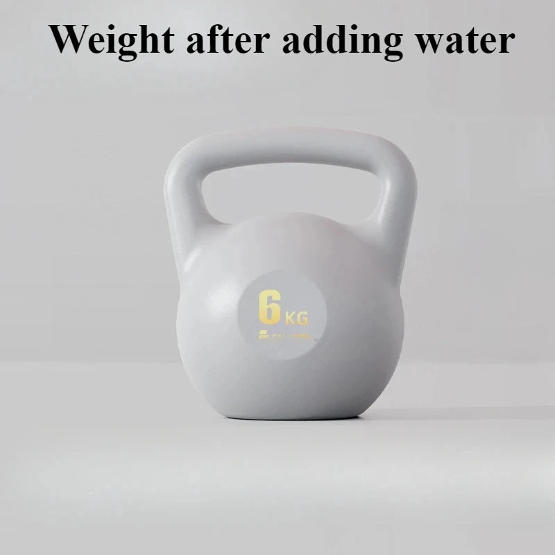 2-8KG Soft Water-filled Kettlebells Home Fitness Weight-bearing Kettlebell Sport Yoga Hip Deep Squat Weight Loss Exercise Equip