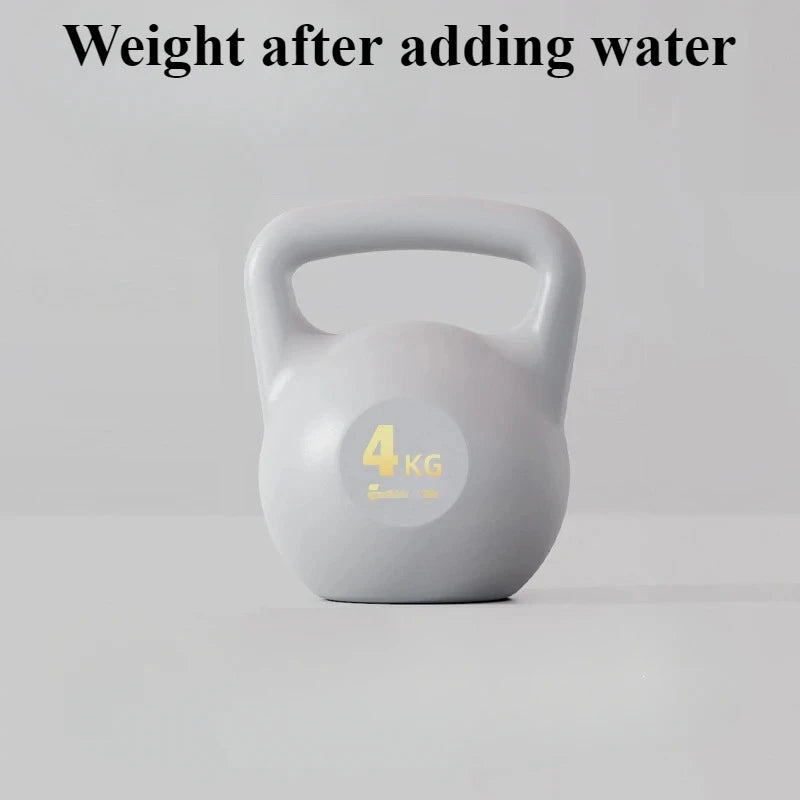 2-8KG Soft Water-filled Kettlebells Home Fitness Weight-bearing Kettlebell Sport Yoga Hip Deep Squat Weight Loss Exercise Equip