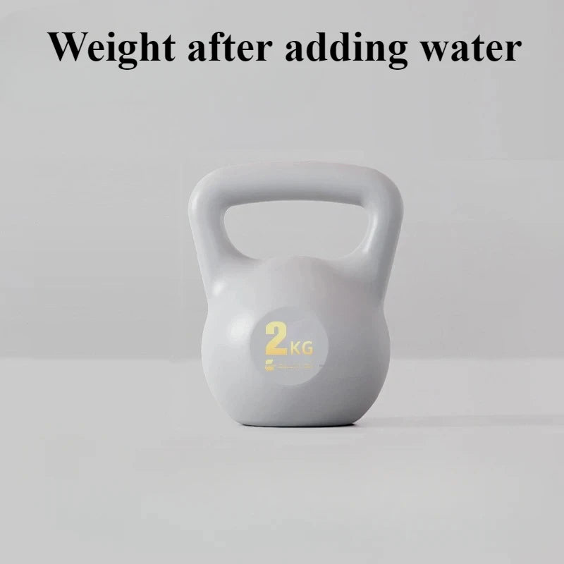 2-8KG Soft Water-filled Kettlebells Home Fitness Weight-bearing Kettlebell Sport Yoga Hip Deep Squat Weight Loss Exercise Equip