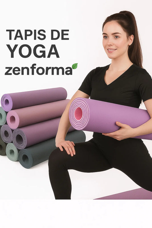 Tapis ZenForma – Équilibre & Adhérence